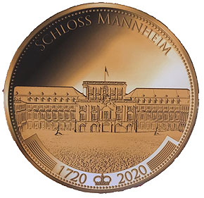 Vorderansicht der Medaille