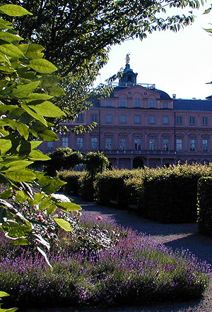 Schloss Rastatt, Gartenseite