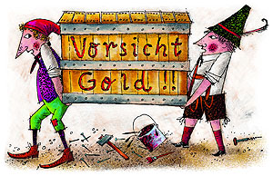 „Der Räuber Hotzenplotz“ Band I, illustriert von F. J. Tripp, koloriert von M. Weber, Thienemann-Esslinger Verlag © F. J. Tripp, M. Weber, Thienemann Verlag