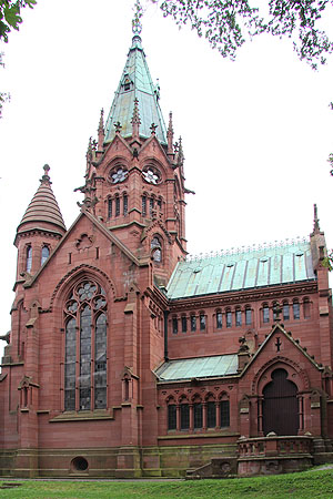 Die Grabkapelle der großherzoglichen Familie im Karlsruher Hardtwald