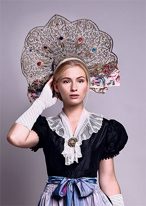 Radolfzeller Tracht, 1930er Jahre. Foto: Liechtensteinisches Landesmuseum.