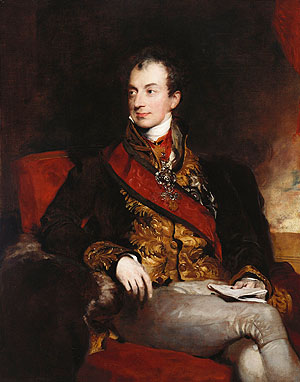 Klemens Wenzel Lothar von Metternich, circa 1820-1825.