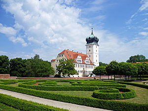 Die herrschaftliche Schlossanlage des Barockschlosses Delitzsch - Foto: Kathleen Schaaf