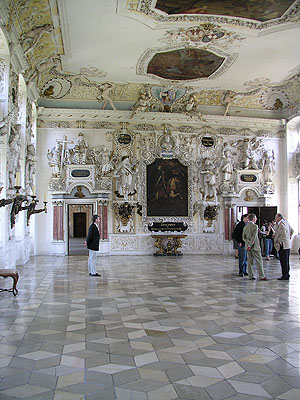 Kloster und Schloss Salem: Kaisersaal in der Prälatur