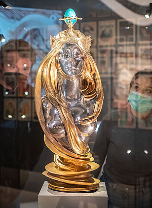 Blick auf „La Nature“, Alfons Mucha, Paris, 1900, Badisches Landesmuseum, © Badisches Landesmuseum, Foto: ARTIS – Uli Deck