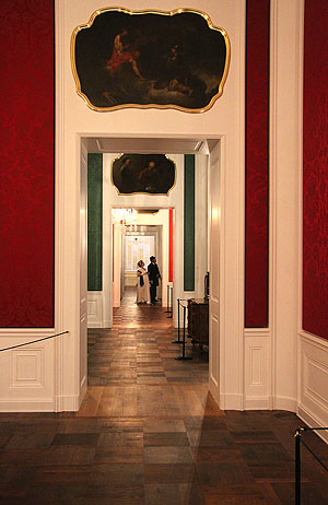 Schloss Bruchsal: Enfilade in der Bel Etage. Foto: kulturer.be