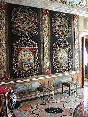 Schloss Favorite, Erstes Paradezimmer des Erbprinzen. Foto: kulturer.be