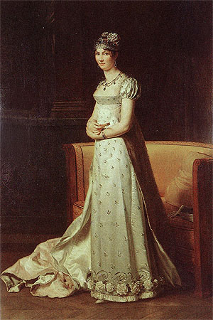 François Gérard, Paris, 1806/1807: Stéphanie de Beauharnais. Wikimedia PD
