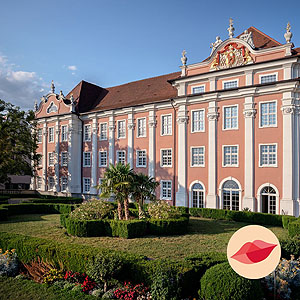 Neues Schloss Meersburg, Gartenfront. Bild: SSG