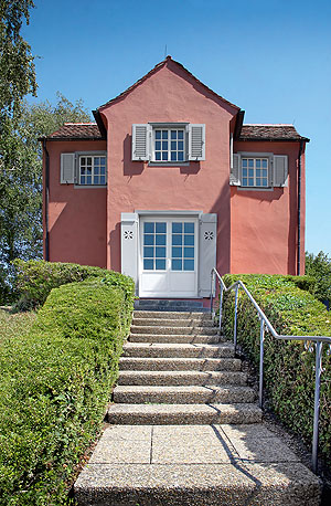 Meersburg, Fürstenhäusle. Ansicht von vorn. Foto Berhard Wrobel, LMZ /SSG.