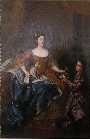 Simon Alexis Belle: Auguste Marie Johanna von Baden-Baden (1704–1726). Foto: kulturer.be