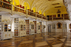 Schloss und Kloster Salem, ehemaliger Bibliothekssaal. Foto: SSG