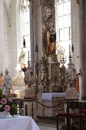 Mater dolorosa im Salemer Münster. Standort (Foto kulturer.be).