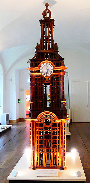 Modell des Turms der Klosterkiche im Klostermuseum. Foto: OV Salem /SSG