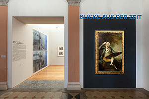 Blicke aus der Zeit, Installationsansichten. Kunstmuseum St.Gallen, Foto: Stefan Rohner