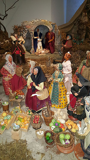 Französische Krippe. Sammlung P. und H. Schmehle-Knöpfler. Foto: Susanne Kräutle.