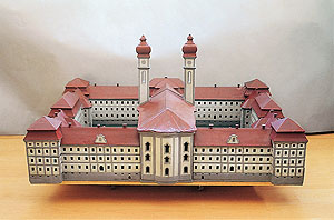 Kloster Schussenried, Modell des Neubauprojekts von Dominikus Zimmermann. Foto: LMZ/SSG