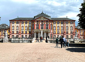 Schloss Bruchsal, Gartenfront. Foto: kulturer.be