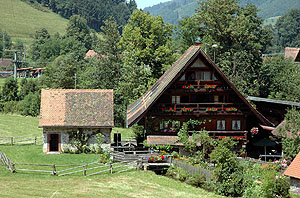 Die Historische Öl- und Getreidemühle Simonswald. (© Horst Dauerhauer)