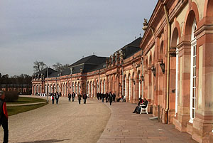 Schloss Schwetzingen, Südlicher Zirkelbau. Foto: kulturer.be