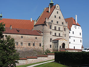 Burg Trausnitz, Eingangsbereich.