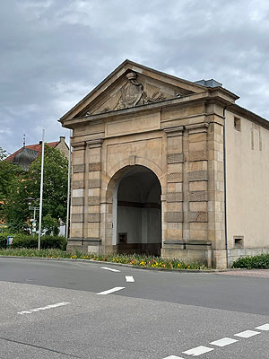 Frankenthal, Wormser Tor, Feldseite.