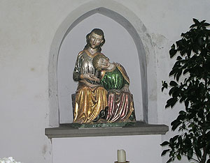 Kloster Heiligkreuztal, Figur Christus und Johannes.