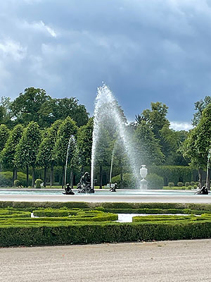 Schlossgarten, Große Fontäne im Arionbrunnen