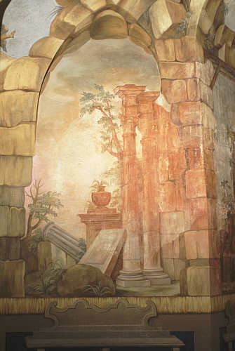 Grottenmalerei im Schloss Bruchsal