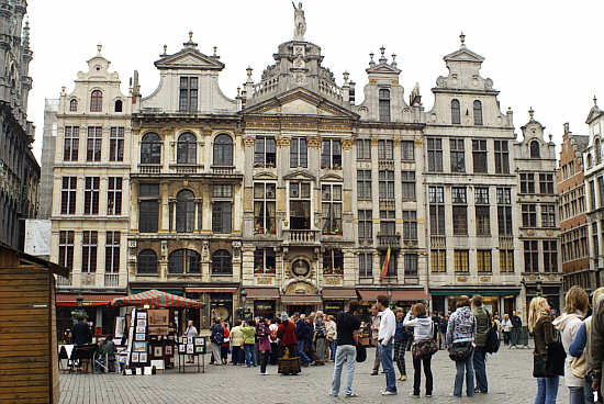 Brssel, Grote Markt, Nordostseite