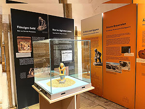 Ausstellungsstück: Braukunst zur Zeit der Pharaonen in Ägypten