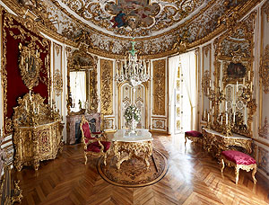 Schloss Linderhof, Speisesaal.
