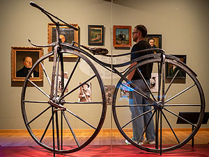 Veloziped in der neuen Präsentation Schwarzwald im Augustinermuseum